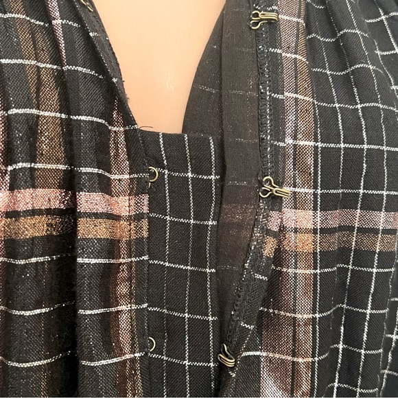 Apiece Apart Quincy Metallic Jumpsuit Onesie Formal Party Mobwife - Picture 8 of 16